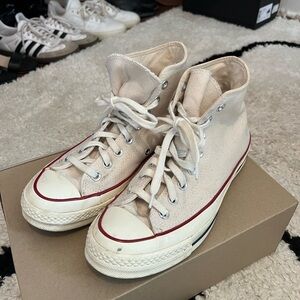 Converse Chuck Taylor® All Star® Chuck 70 High Top Sneaker PARCHMENT, Size 9 M
